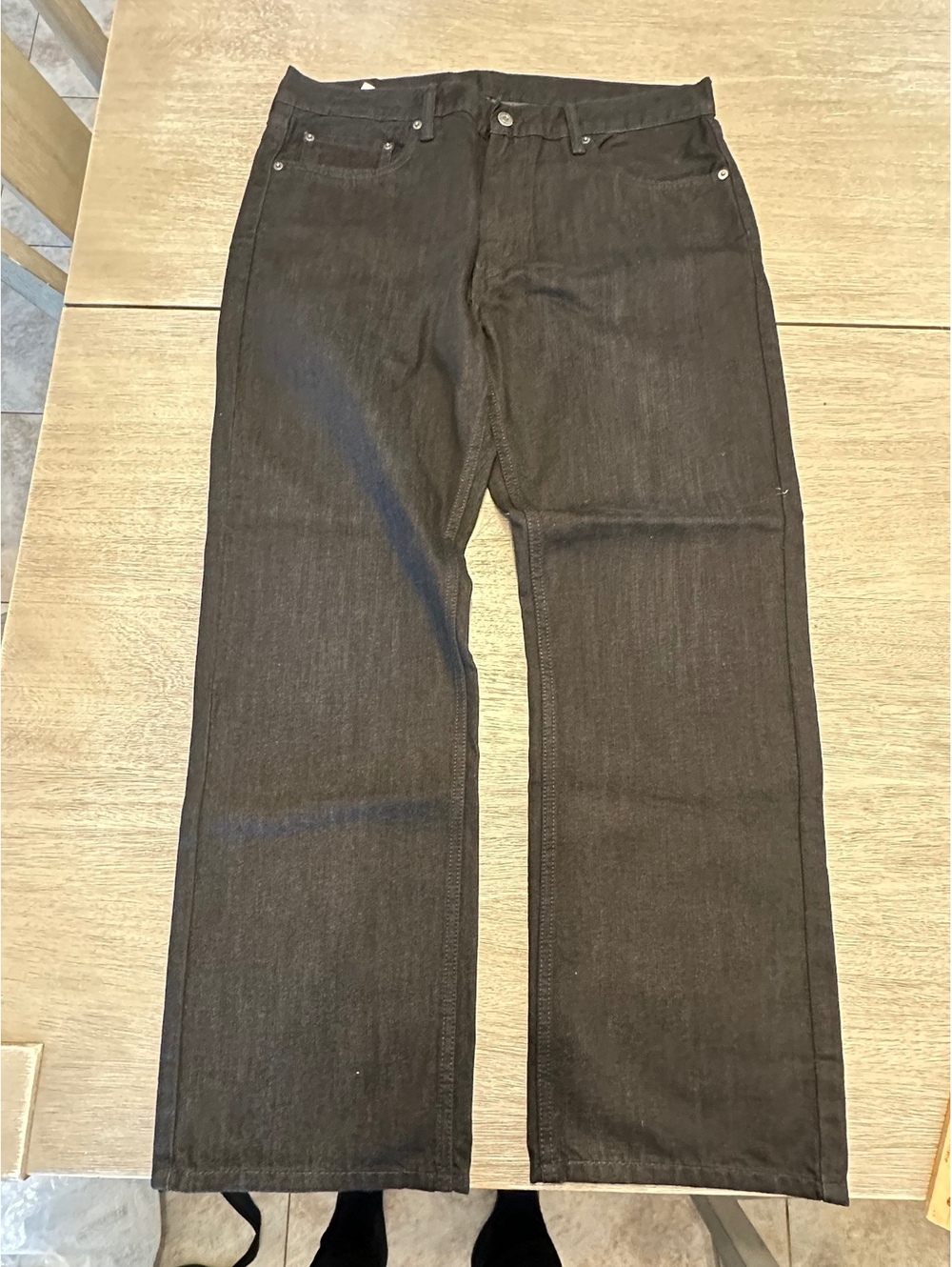 Levi's Black Denim Jeans Size W36 L30